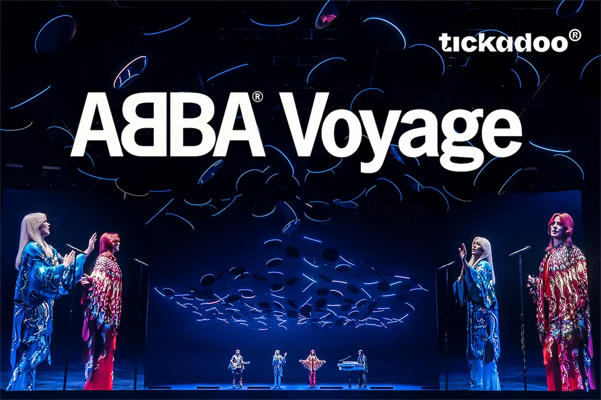 ABBA Voyage tickadoo gift-card design