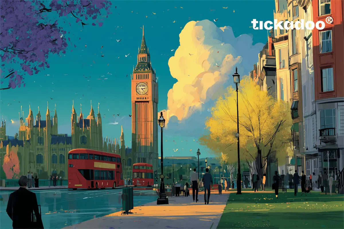 London lights gift-card design preview