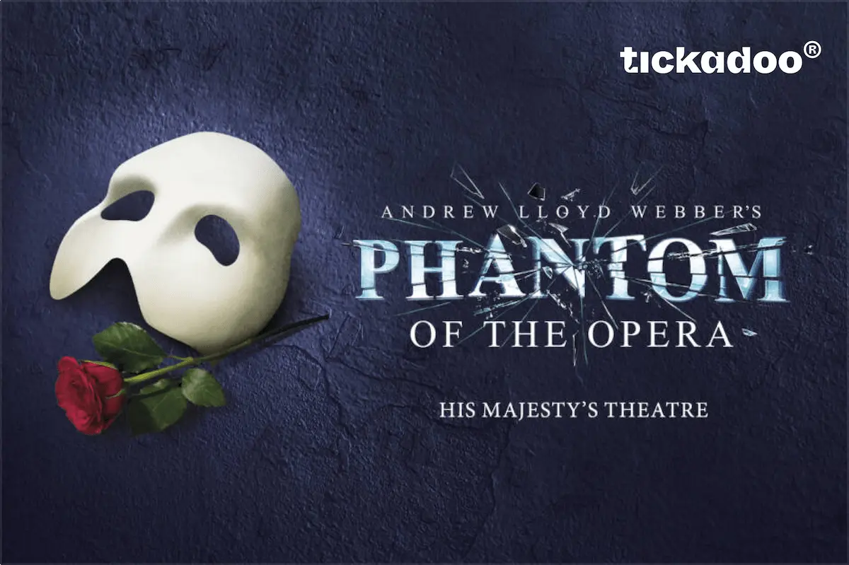 The Phantom of the Opera tickadoo gift-card design
