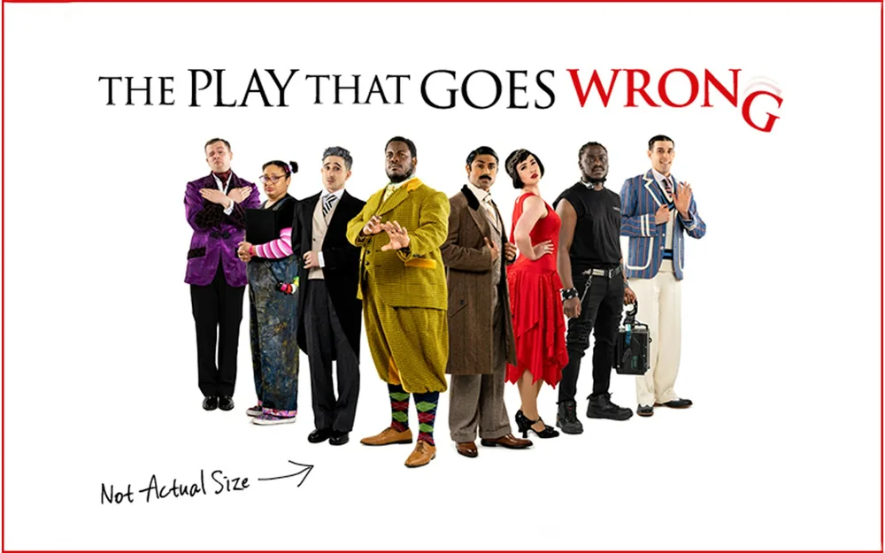 The Play That Goes Wrong: official London production image